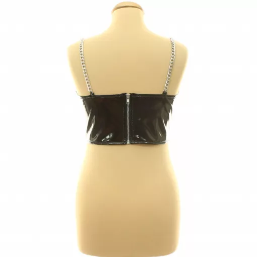 Shein fémláncos lakk top