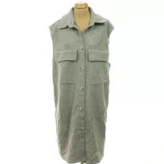 H&M szürke ujjatlan kabát