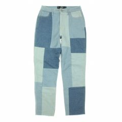 Hollister kék mom famer