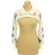 Shein mintás kötött felső