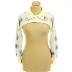 Shein mintás kötött felső