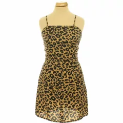 Missguided leopármintás barna ruha