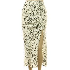 Cider mintás krémszínű szoknya