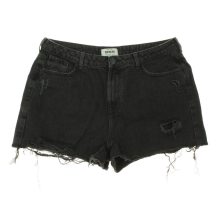 New Look szaggatott fekete farmer short
