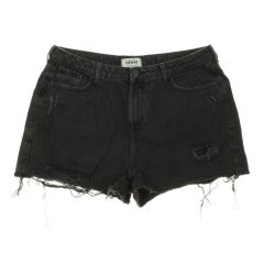 New Look szaggatott fekete farmer short