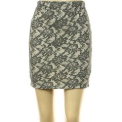 Esprit szürke csipke szoknya