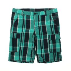 X-Mail kockás férfi rövidnadrág
