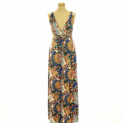 Izabel London mintás maxi ruha
