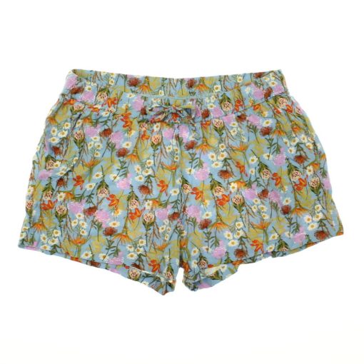 Blue Motion virágmintás short