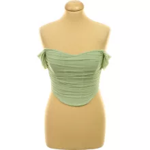 Shein zöld corset top