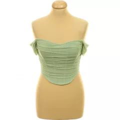 Shein zöld corset top