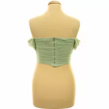 Shein zöld corset top