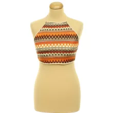 Shein mintás top