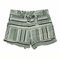 Mintás viszkóz short