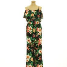 Peacocks virágmintás overál