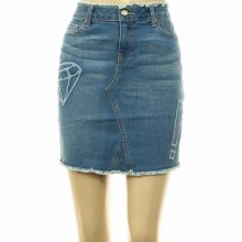 Rojtozott sztreccs farmer szoknya