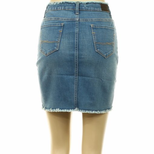 Rojtozott sztreccs farmer szoknya