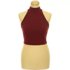 Boohoo bordó top