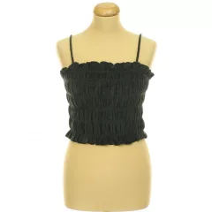 H&M szürke frottír top