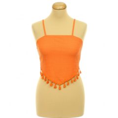Shein narancssárga top