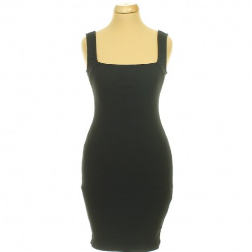Fashion Nova fekete miniruha