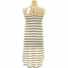 Sublevel csíkos fehér ruha