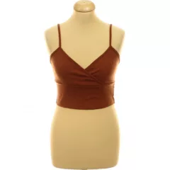 Shein barna kötött top