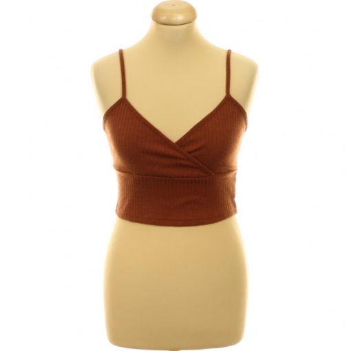 Shein barna kötött top