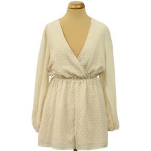 Shein krémszínű overál