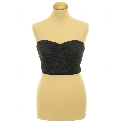 Shein ezüstcsillámos top