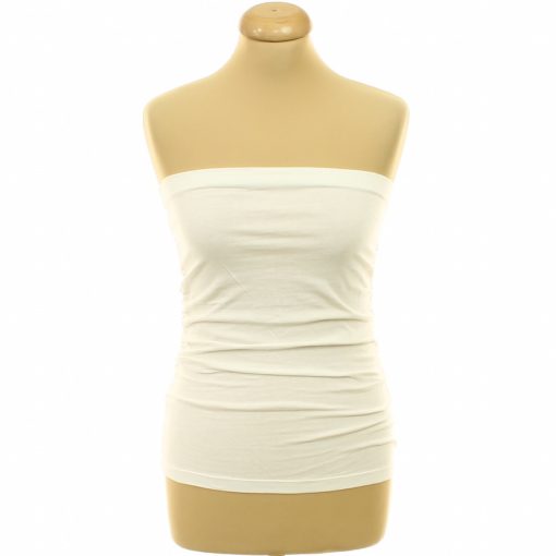 Dorothy Perkins ráncolt fehér csőtop