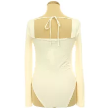 Topshop krémszínű body