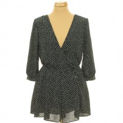 River Island mintás fekete overál