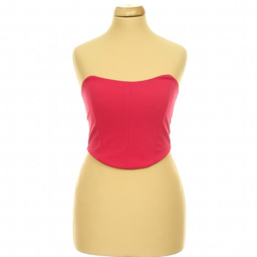 Boohoo pink top