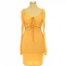 Topshop sárga ruha