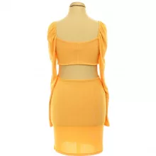 Topshop sárga ruha