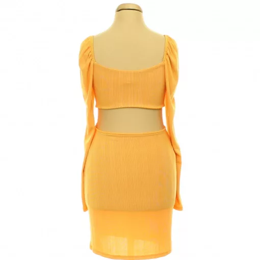 Topshop sárga ruha