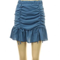 I Saw It First ráncolt kék szoknya