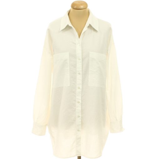 F&F fehér oversize pamut ing