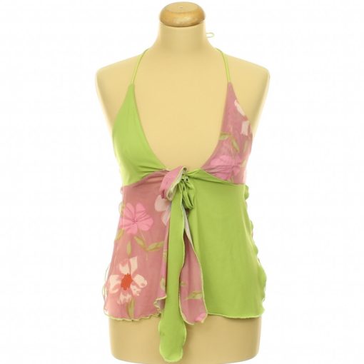 Shein virágmintás necc top