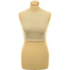 Shein barna kötött top