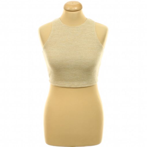 Shein barna kötött top
