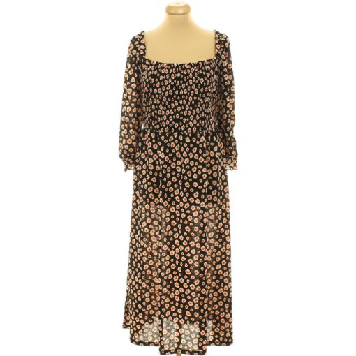 Dorothy Perkins virágmintás fekete ruha