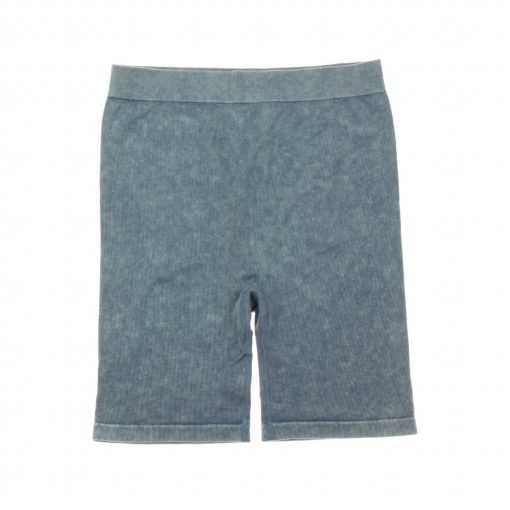 H&M koptatott kék elasztikus rövidnadrág