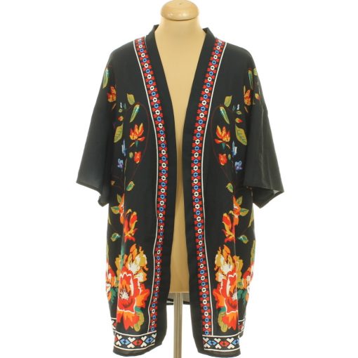 Shein virágmintás kimono