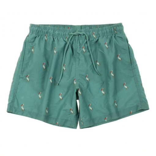 H&M mintás zöld fürdőnadrág