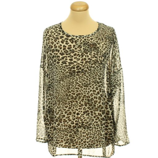 Shein leopárdmintás felső