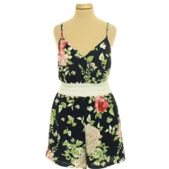 Amisu virágmintás overál