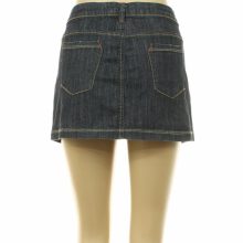 Evie sötétkék farmer miniszoknya