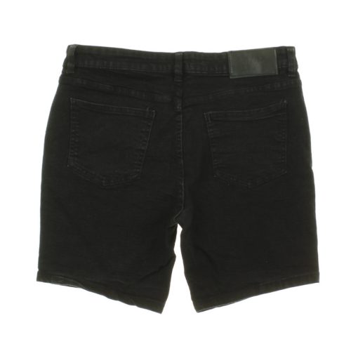 Boohoo fekete farmer rövidnadrág